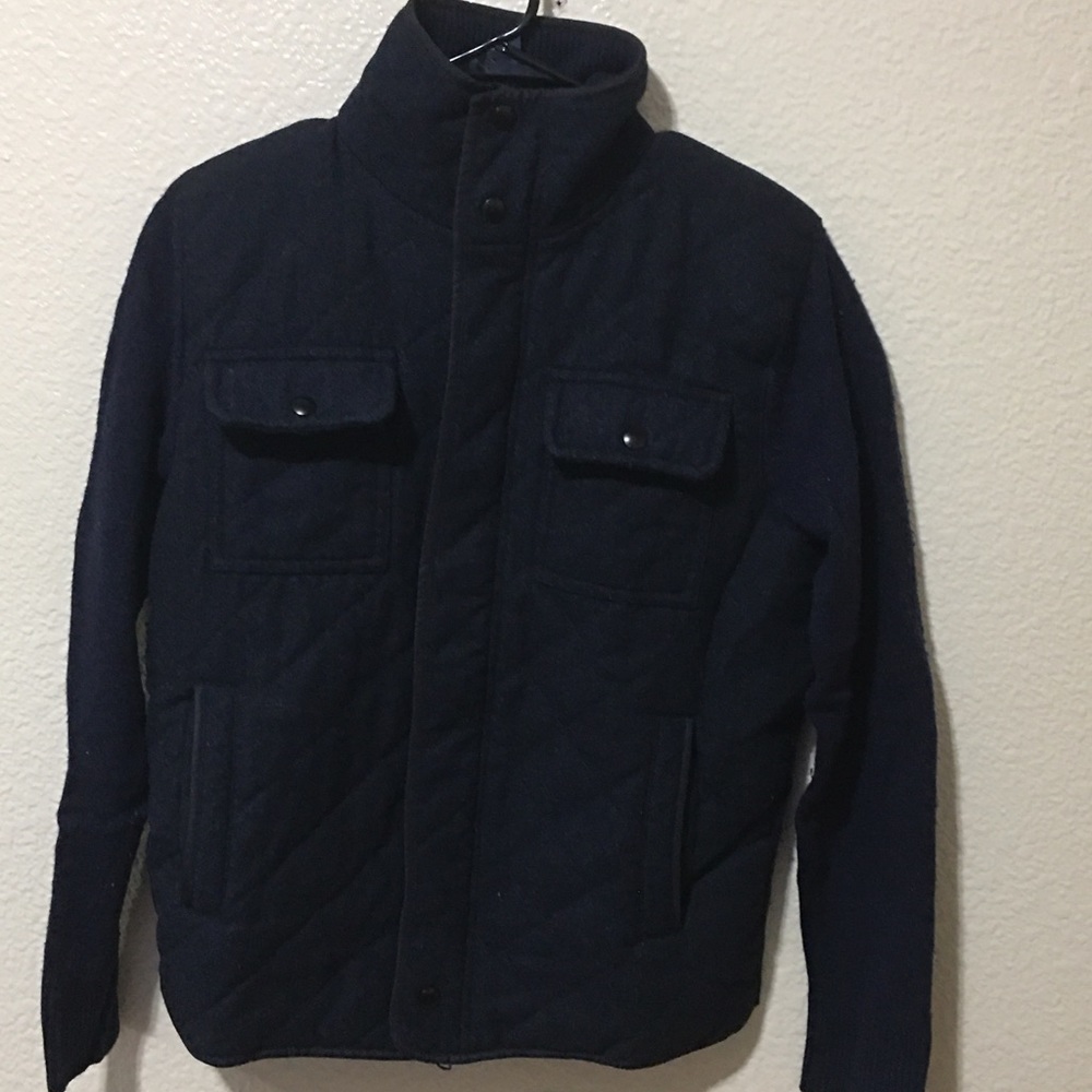 navy blue jacket